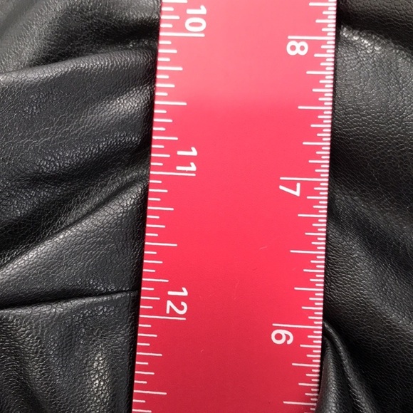 Dex Vegan Leather PullOn Ankle Length Pants Size XL New - Picture 9 of 10